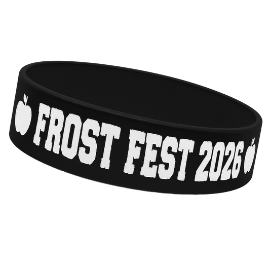 Frost Fest 2026 Silicone Bracelet